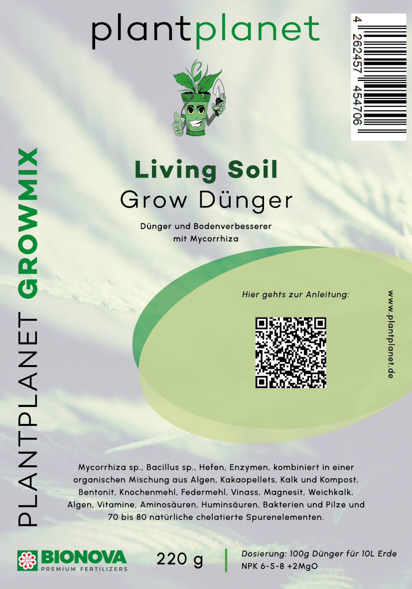 Plantplanet Living Soil Grow Mix Dünger Testsieger Besten online kaufen