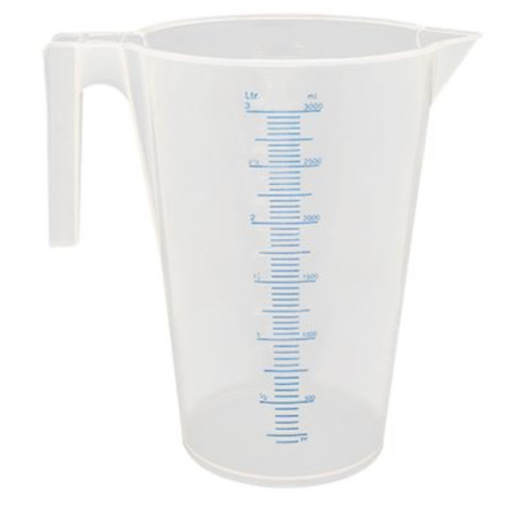 Measuring cup PP with handle 3000ml