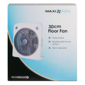 MaxiFan box fan oscillating