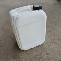 Canister white 10 liters used