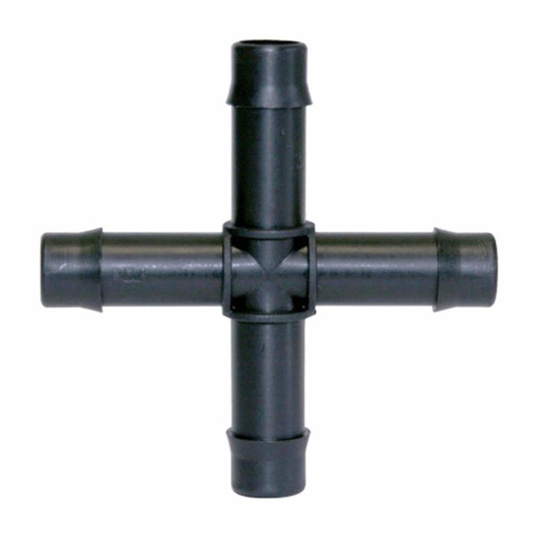 PE Steckverbinder Kreuz-Stück 16x16x16x16mm für PE-Rohrleitung
