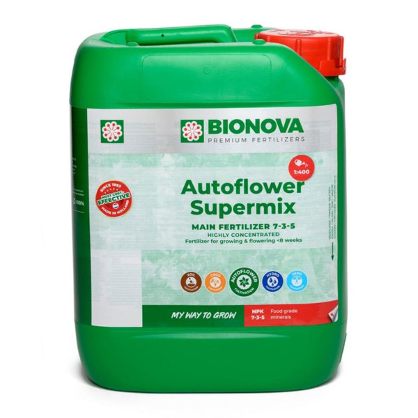 Bio Nova AutoFlower Supermix 5 Liter