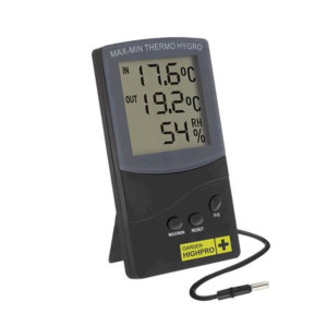 Garden Highpro Thermo- &amp; Hygrometer Medium