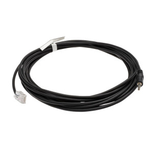 GrowControl RJ45 Kabel auf Klinke 3,5mm Schwarz 5m