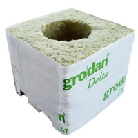 Grodan Delta 4 culture block 7.5x7.5x6.5cm large hole 40/35
